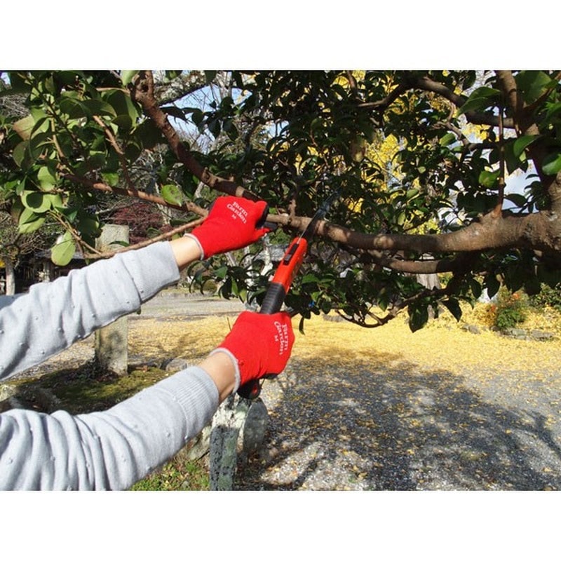 キンボシ 309476 GS #4314-L 農園芸グローブLレッド 1個(ご注文単位1個)【直送品】