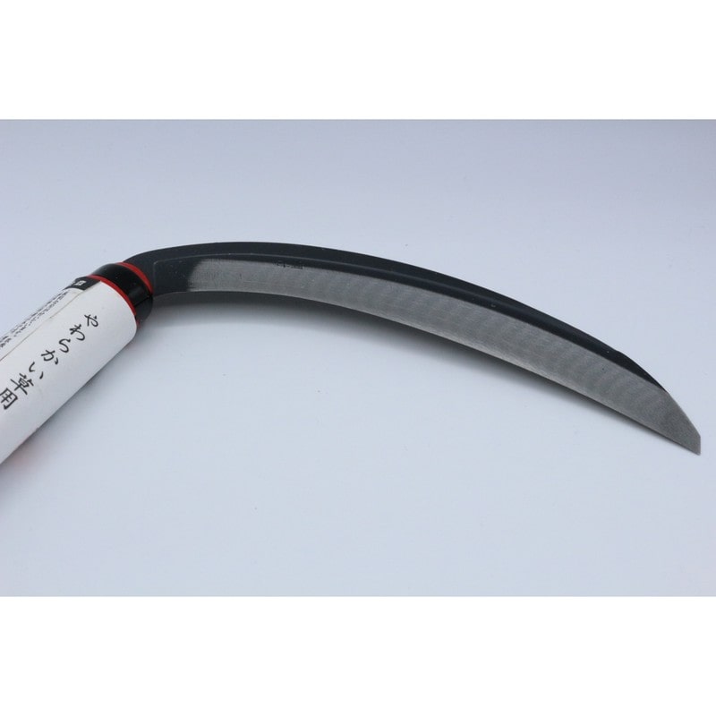 キンボシ 327074 #160102 鋼付 片刃薄鎌 改良赤柄180 1個(ご注文単位1個)【直送品】