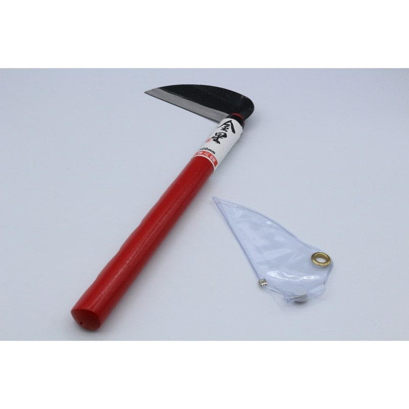 キンボシ 327076 GS #160104 鋼付 小鎌改良赤柄120 1個（ご注文単位1個）【直送品】