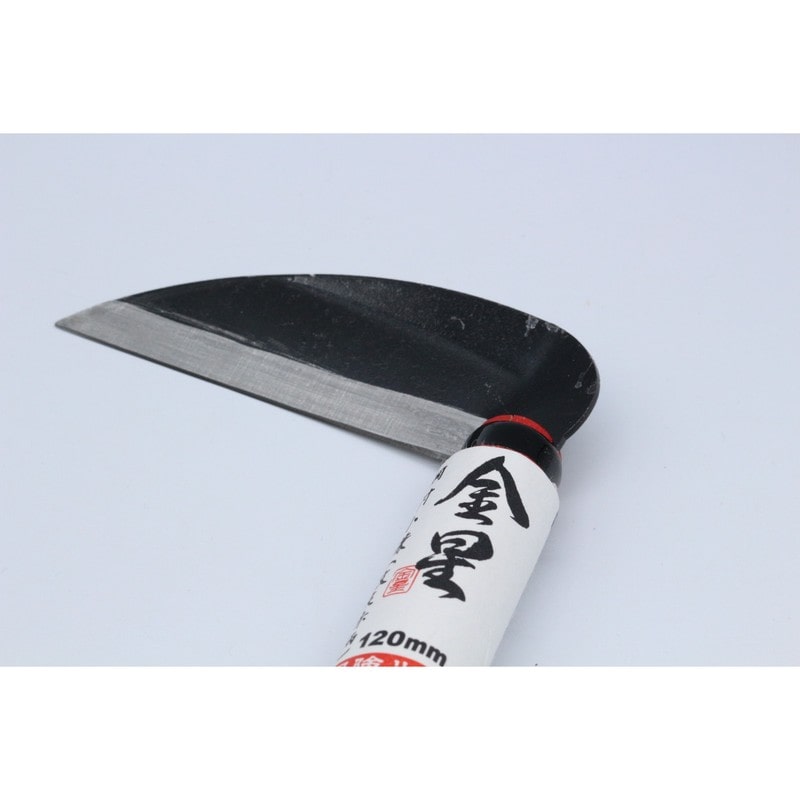 キンボシ 327076 GS #160104 鋼付 小鎌改良赤柄120 1個（ご注文単位1個）【直送品】