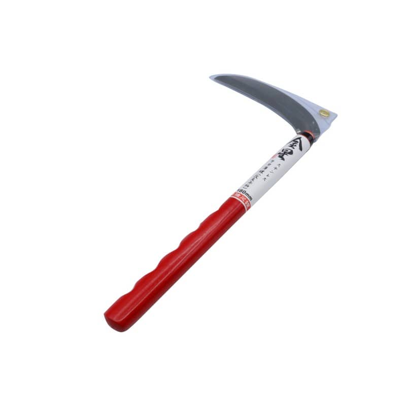 キンボシ 327073 GS #160101 ステン 片刃薄鎌改良赤柄 1個（ご注文単位1個）【直送品】