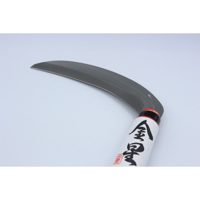 キンボシ 327073 GS #160101 ステン 片刃薄鎌改良赤柄 1個（ご注文単位1個）【直送品】