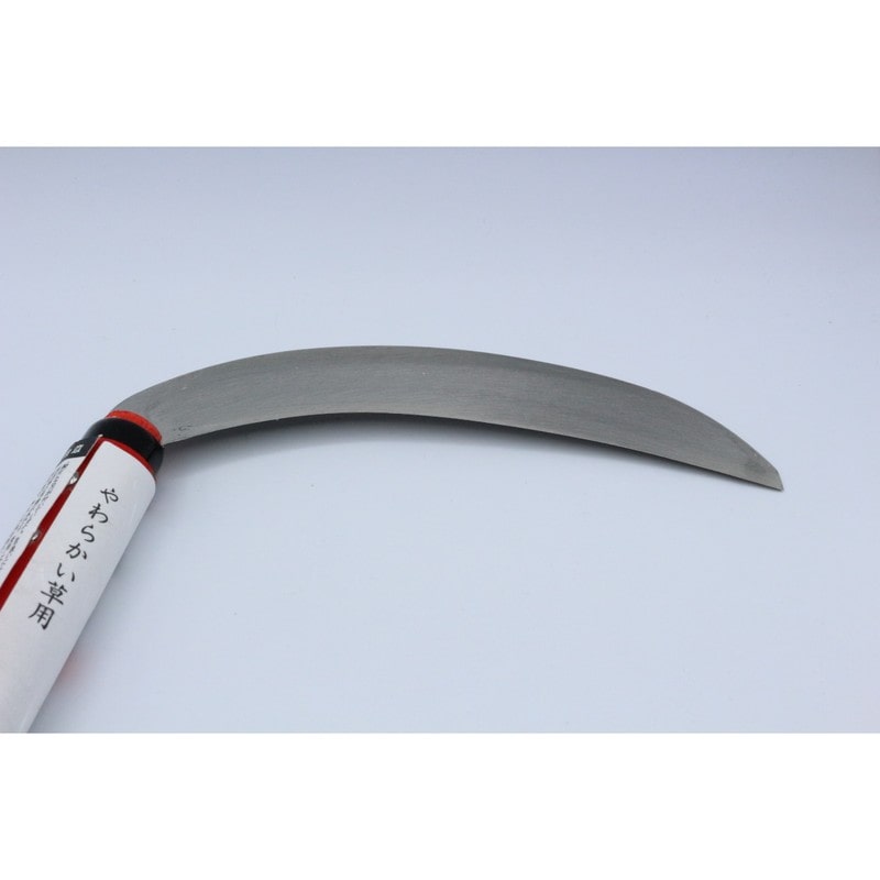 キンボシ 327073 GS #160101 ステン 片刃薄鎌改良赤柄 1個（ご注文単位1個）【直送品】
