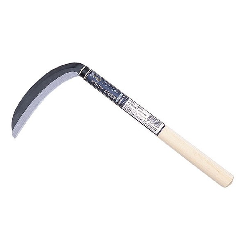 キンボシ 309125 GS #1524 闘虎青紙二号片刃薄鎌 180丸 1個(ご注文単位1個)【直送品】