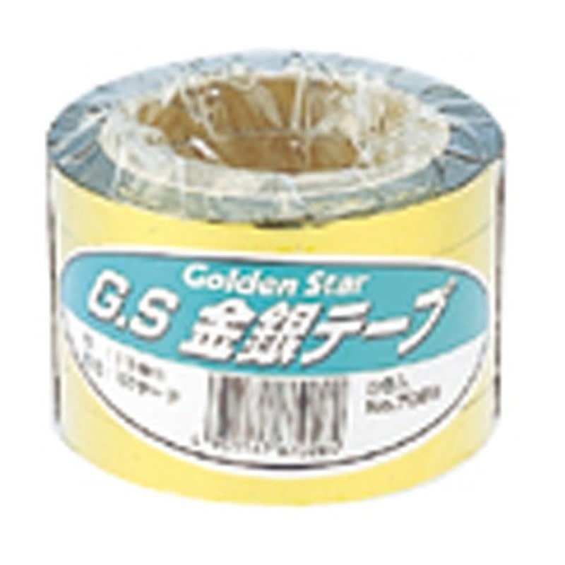 キンボシ 309592 #7028 GS金銀テープ11mm100ヤード5P 1個（ご注文単位1個）【直送品】