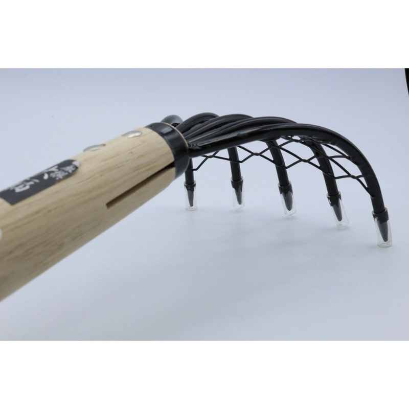 キンボシ 327040 GS #1494 アミ付忍者クマデ長柄 1個(ご注文単位1個)【直送品】