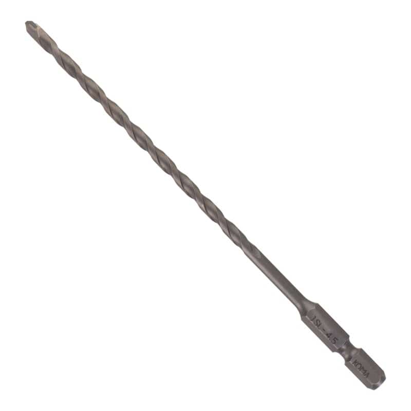 コマドリル 4342941 六角軸振動用充電ドリル ロングタイプ 4.5mm #076745 1個（ご注文単位1個）【直送品】