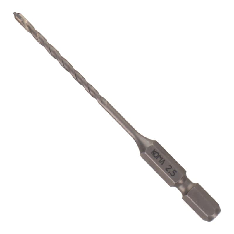 コマドリル 4340142 六角軸充電ドライバードリル 2.5mm #076601 1個（ご注文単位1個）【直送品】