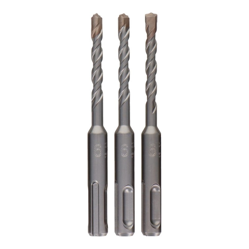 コマドリル 4342986 SDSポイントハンマードリル 3本組 6.0mm #076474 1個（ご注文単位1個）【直送品】