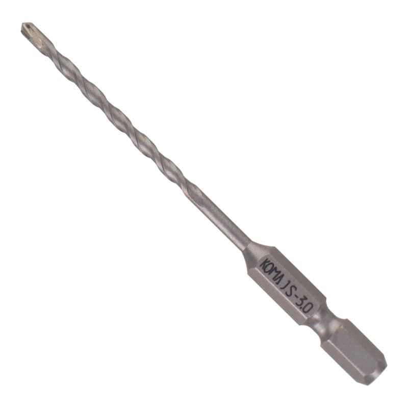 コマドリル 4342918 六角軸振動用充電ドリル 3.0mm #076703 1個（ご注文単位1個）【直送品】