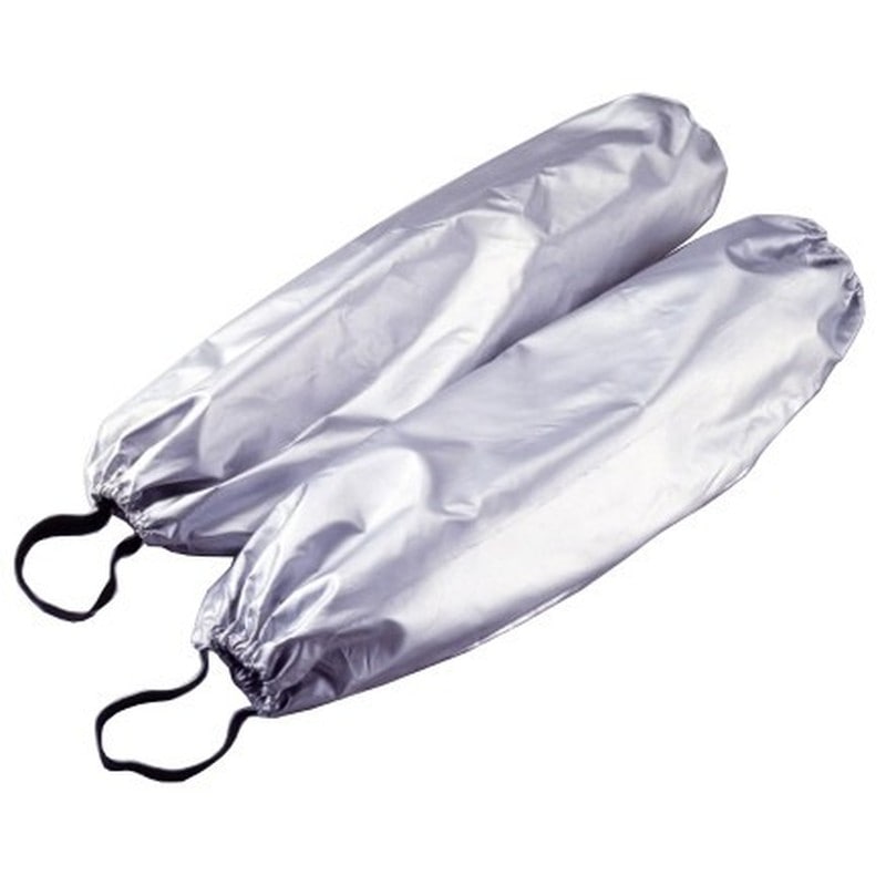 コンパル 302791 アルミ防水スパッツロング45cm ヘッダー付 1個（ご注文単位1個）【直送品】