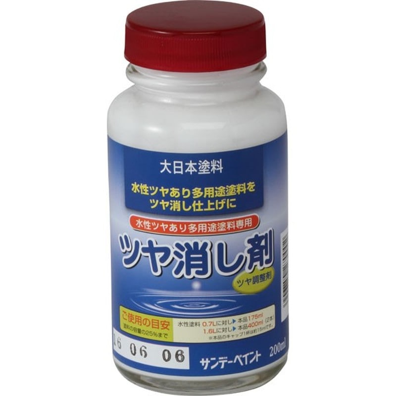 サンデーペイント 9020583 水性ツヤ消し剤 200ml #270002 1個（ご注文単位1個）【直送品】