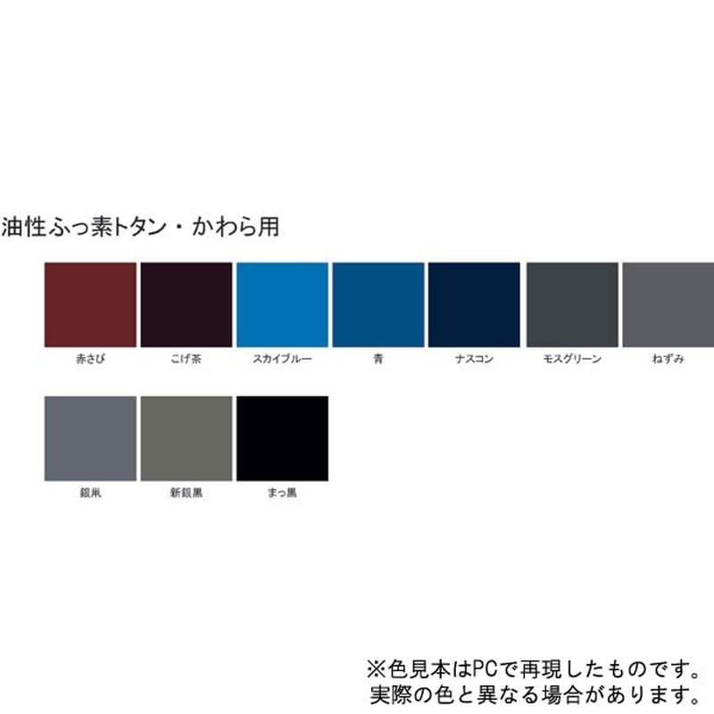 サンデーペイント 9021028 SPフッ素トタン 瓦用 アカサビ 14K 1個（ご注文単位1個）【直送品】