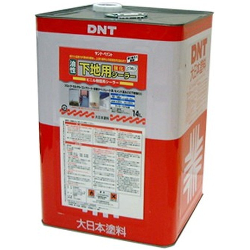 サンデーペイント 9021878 油性下地用強化シーラー 透明 14L #258857 1個（ご注文単位1個）【直送品】