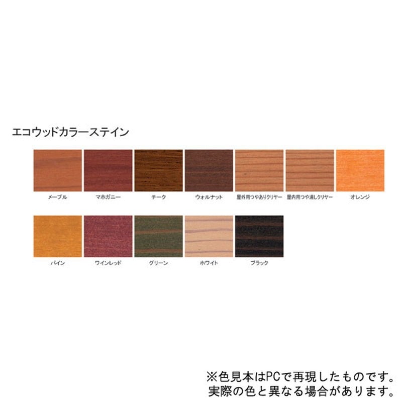 サンデーペイント 9021264 エコウッドカラーステイン グリーン 3400ml #254811 1個（ご注文単位1個）【直送品】