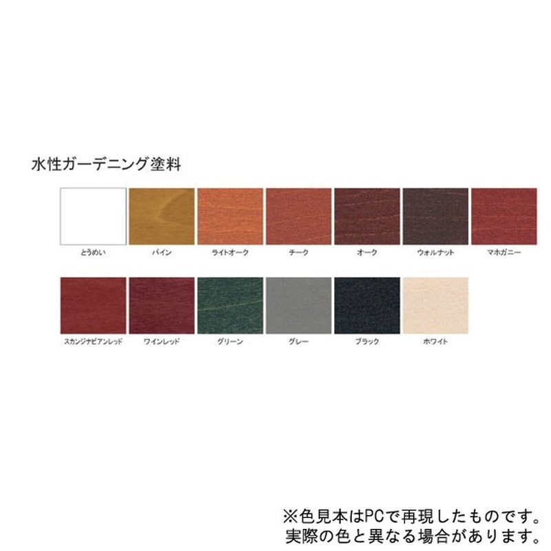 サンデーペイント 9021401 水性ガーデニングカラーステイン ライトオーク 3 #265411 1個（ご注文単位1個）【直送品】