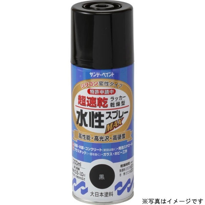 サンデーペイント 9021585 水性ラッカースプレー 透明クリヤー300ml #261932 1個（ご注文単位1個）【直送品】