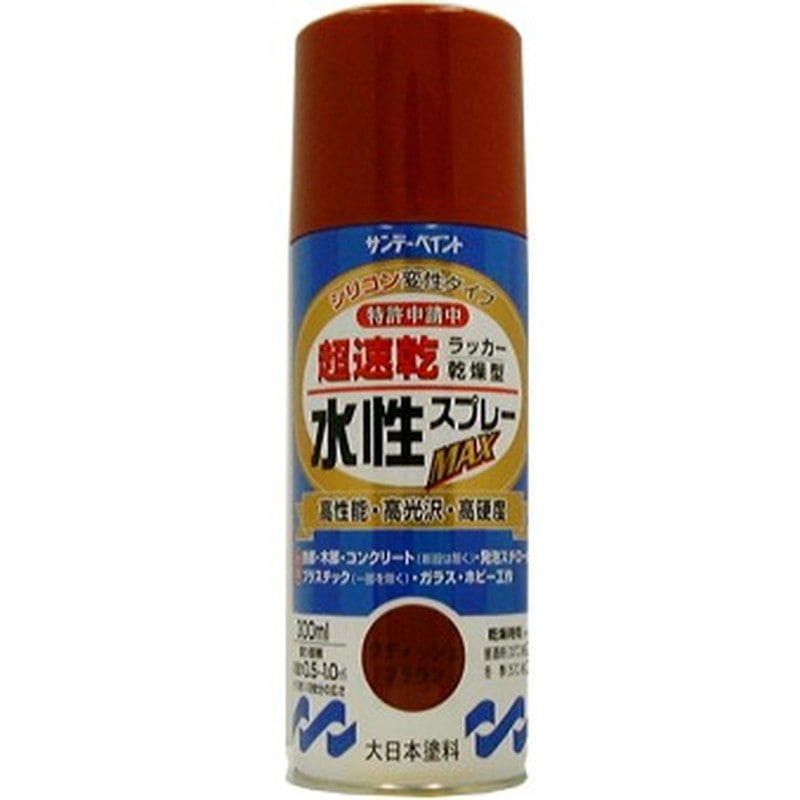 サンデーペイント 9021599 水性ラッカースプレー ラディッシュB300ml #262076 1個（ご注文単位1個）【直送品】