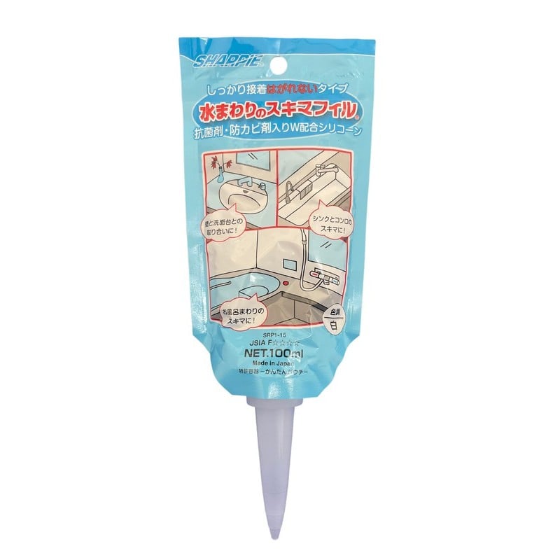 シャープ化学工業 905141 水まわりのスキマフィル 白 1個（ご注文単位1個）【直送品】