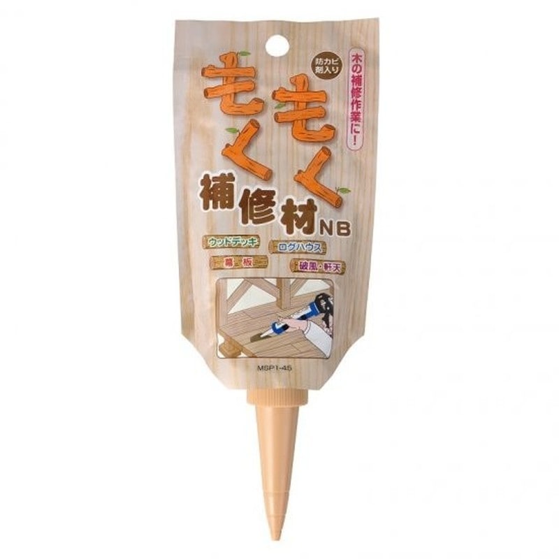 シャープ化学工業 905135 パウチ もくもく補修材NB ハニーブラウン 1個（ご注文単位1個）【直送品】