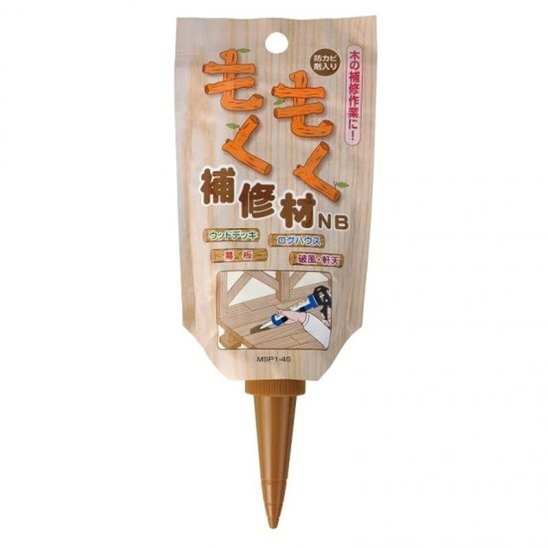 シャープ化学工業 905136 パウチ もくもく補修材NB フォックスブラウン 1個(ご注文単位1個)【直送品】