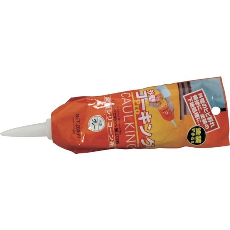 シャープ化学工業 905147 外壁コーキング グレー 1個（ご注文単位1個）【直送品】