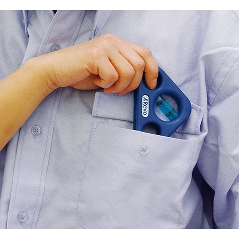 シンワ測定 4100809 76425ハンディレベルRevoシングルブルー #76425 1個(ご注文単位1個)【直送品】