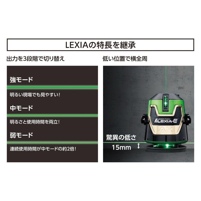 シンワ測定 4102713 シンワ70887 LEXIA-E 51AR GN #70887 1個(ご注文単位1個)【直送品】