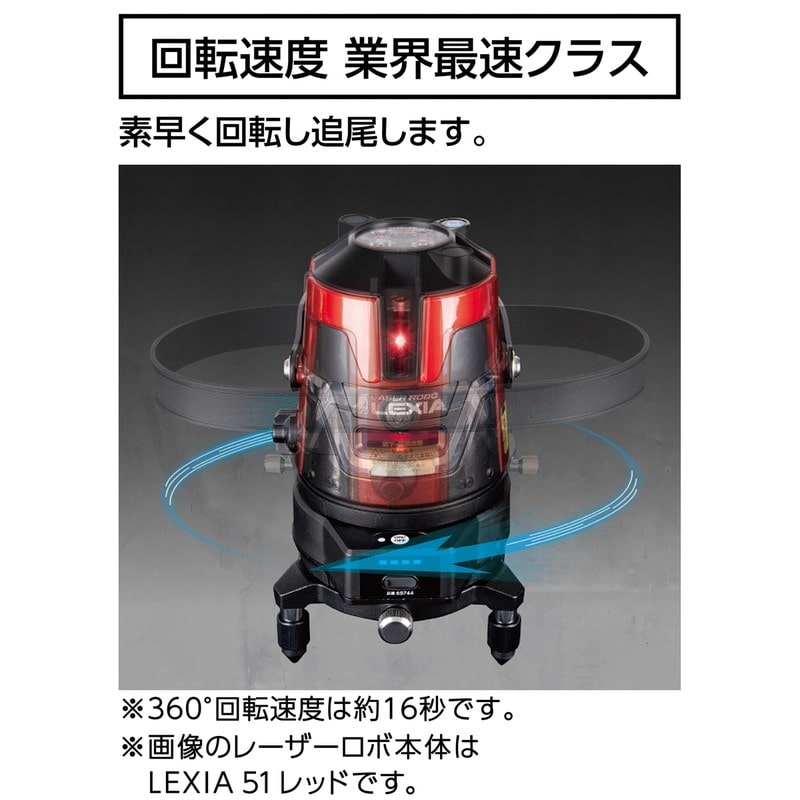 シンワ測定 4102872 レーザーロボLEXIA自動追尾回転台受光器セット #69743 1個(ご注文単位1個)【直送品】