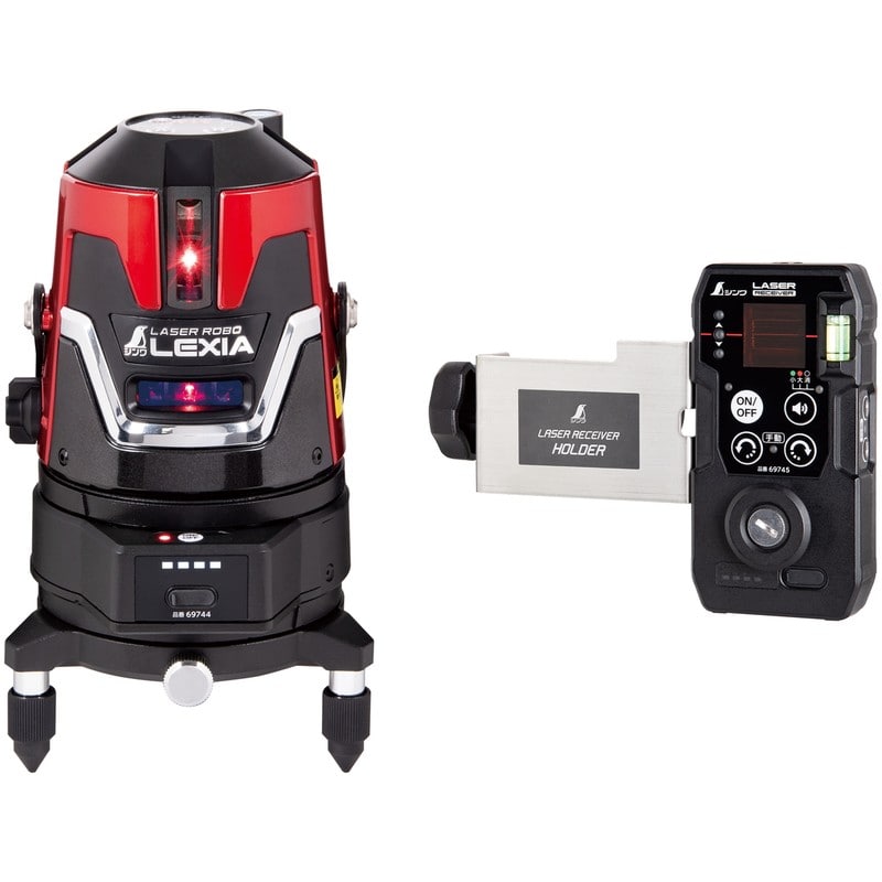 シンワ測定 4102875 レーザーロボLEXIA自動追尾回転台受光器セット #69740 1個（ご注文単位1個）【直送品】
