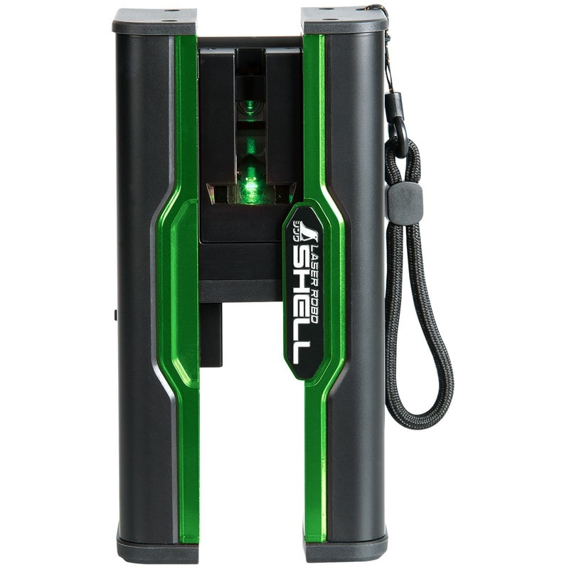 シンワ測定 4102778 レーザーロボ SHELL グリーン #70827 1個（ご注文単位1個）【直送品】