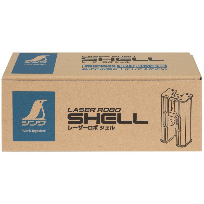 シンワ測定 4102778 レーザーロボ SHELL グリーン #70827 1個（ご注文単位1個）【直送品】