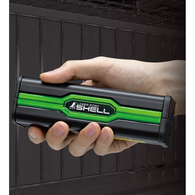 シンワ測定 4102778 レーザーロボ SHELL グリーン #70827 1個（ご注文単位1個）【直送品】