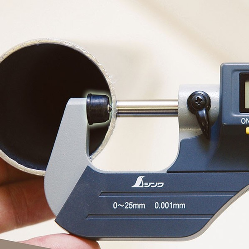 シンワ測定 4101820 79523デジタルマイクロメータ0~25mm #79523 1個(ご注文単位1個)【直送品】