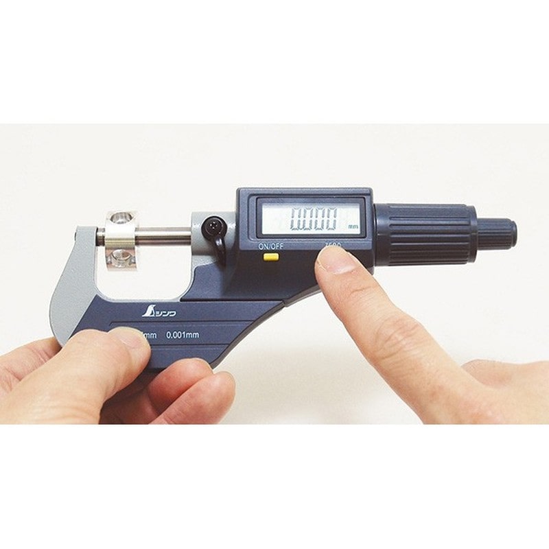 シンワ測定 4101820 79523デジタルマイクロメータ0~25mm #79523 1個(ご注文単位1個)【直送品】