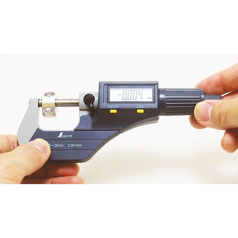 シンワ測定 4101820 79523デジタルマイクロメータ0~25mm #79523 1個(ご注文単位1個)【直送品】