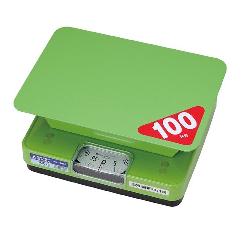 シンワ測定 4100728 70008簡易自動はかりほうさく100kg #70008 1個（ご注文単位1個）【直送品】