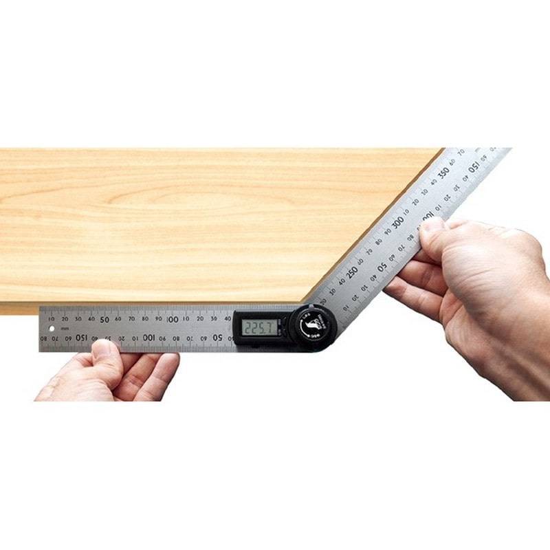 シンワ測定 4102153 62495デジタルプロトラクター 20cm #62495 1個(ご注文単位1個)【直送品】