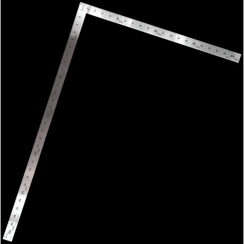 シンワ測定 4100115 曲尺大金普及型 ステン 3尺3寸×2尺 #63128 1個(ご注文単位1個)【直送品】