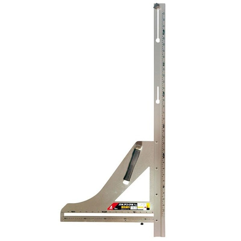 シンワ測定 4101794 78570丸ノコガイド定規エルアングル1000横付 #78570 1個(ご注文単位1個)【直送品】