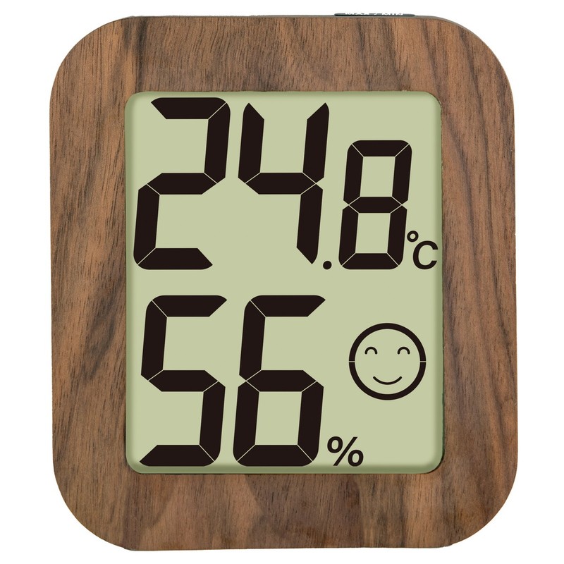 シンワ測定 4102757 シンワ73235温湿度計環境チェッカー木製DBR #73235 1個（ご注文単位1個）【直送品】