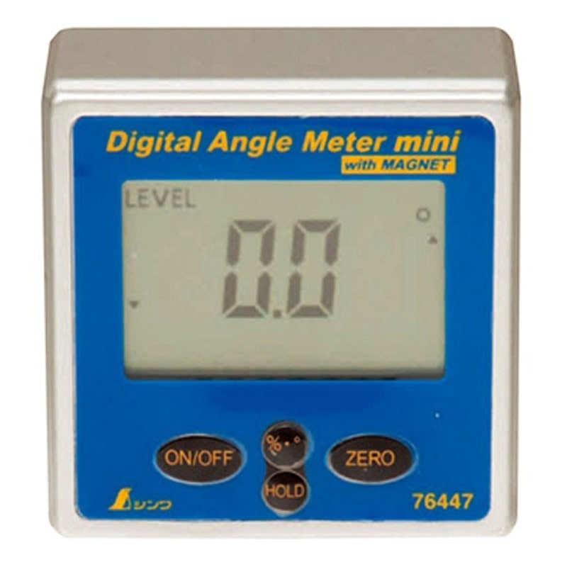 シンワ測定 4102005 76447デジタルアングルメーター ミニ #76447 1個(ご注文単位1個)【直送品】
