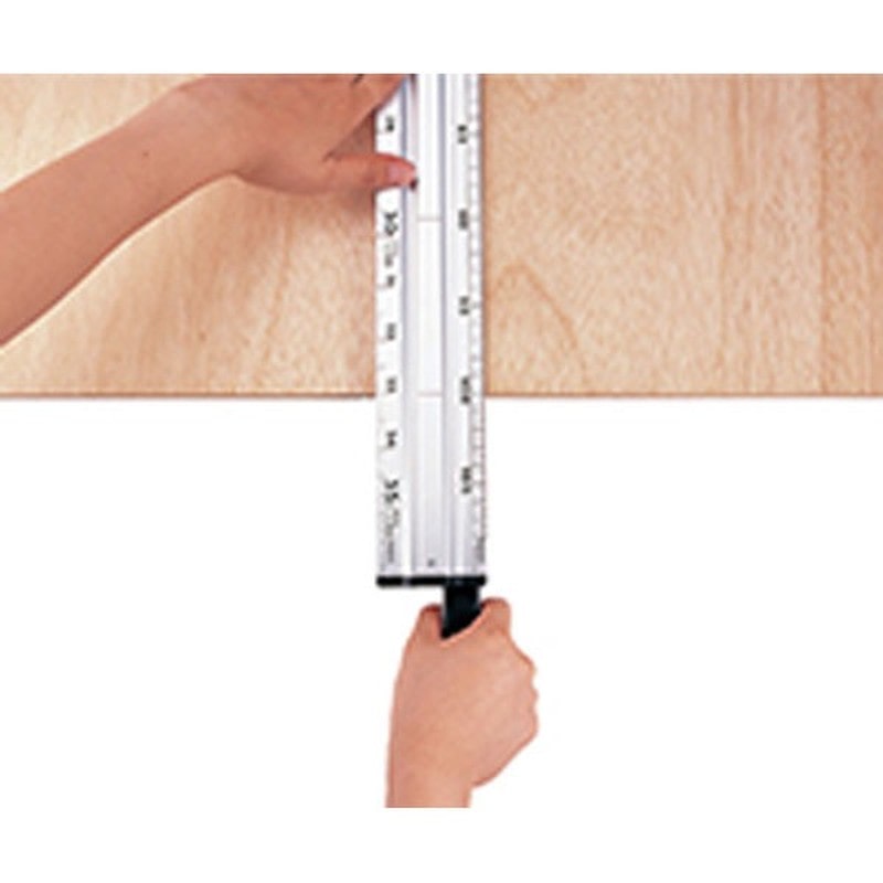 シンワ測定 4101065 77822丸ノコガイド定規Iクランプワンタッチ #77822 1個(ご注文単位1個)【直送品】