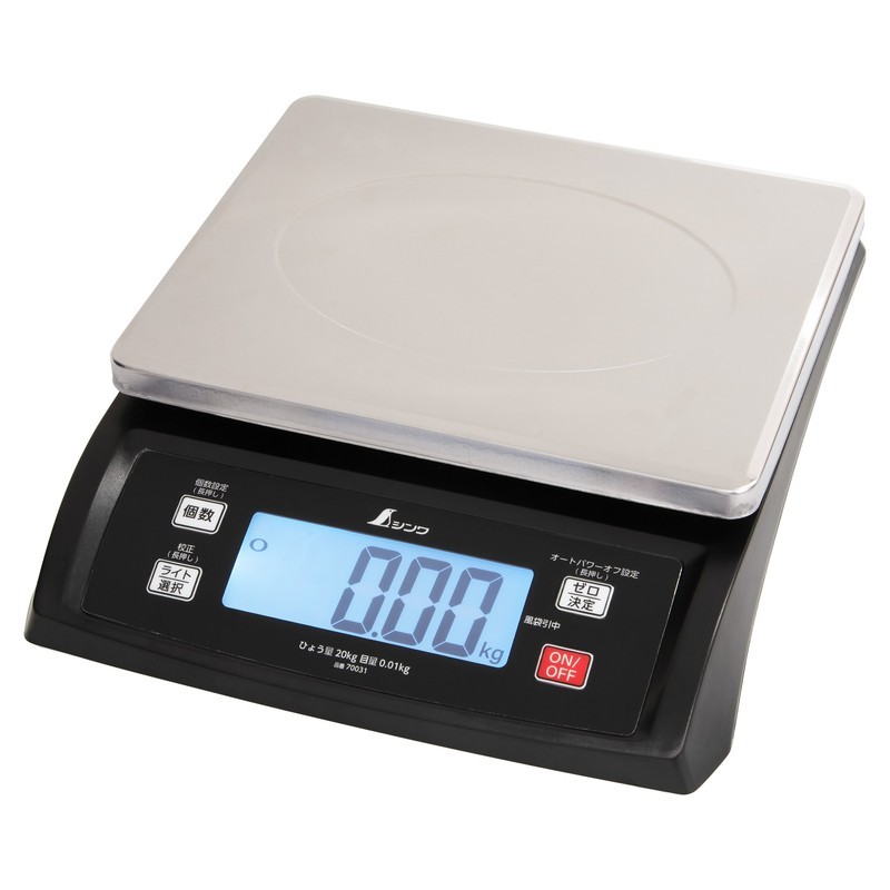 シンワ測定 4102795 シンワ70031 デジタルはかり SD 20kg #70031 1個（ご注文単位1個）【直送品】