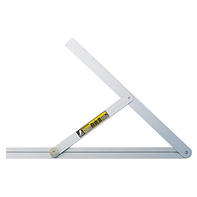 シンワ測定 4100526 62540アルミ自由金450mm筋交い付 #62540 1個（ご注文単位1個）【直送品】