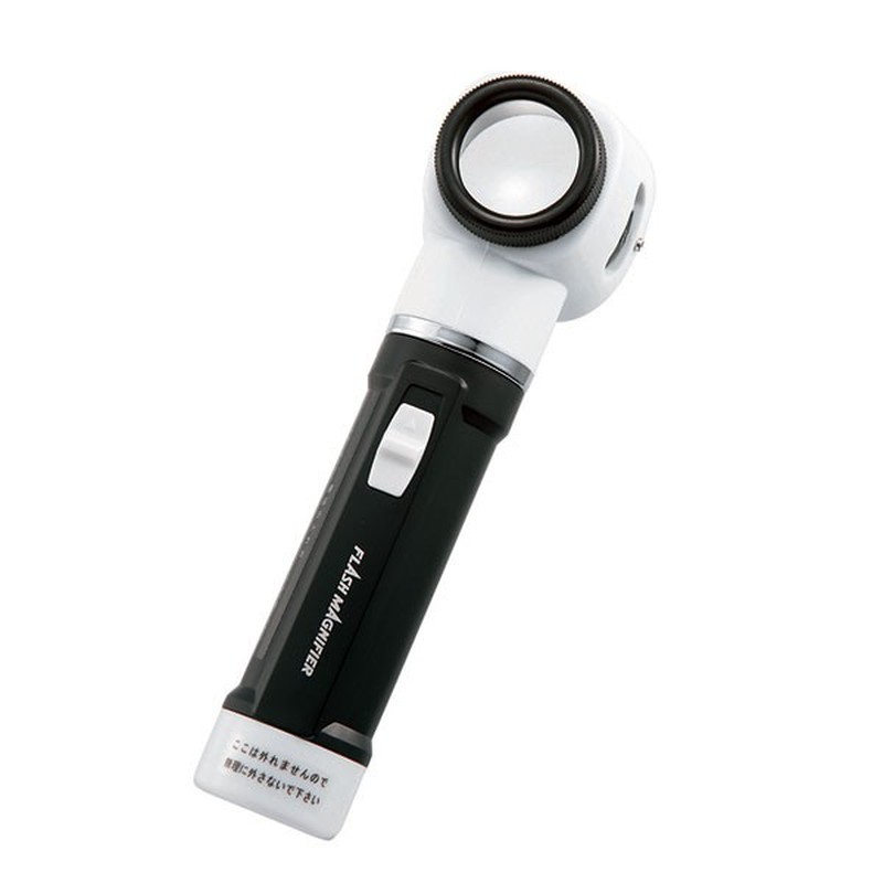 シンワ測定 4101296 75708ルーペE-328mm10倍ライト付 #75708 1個(ご注文単位1個)【直送品】