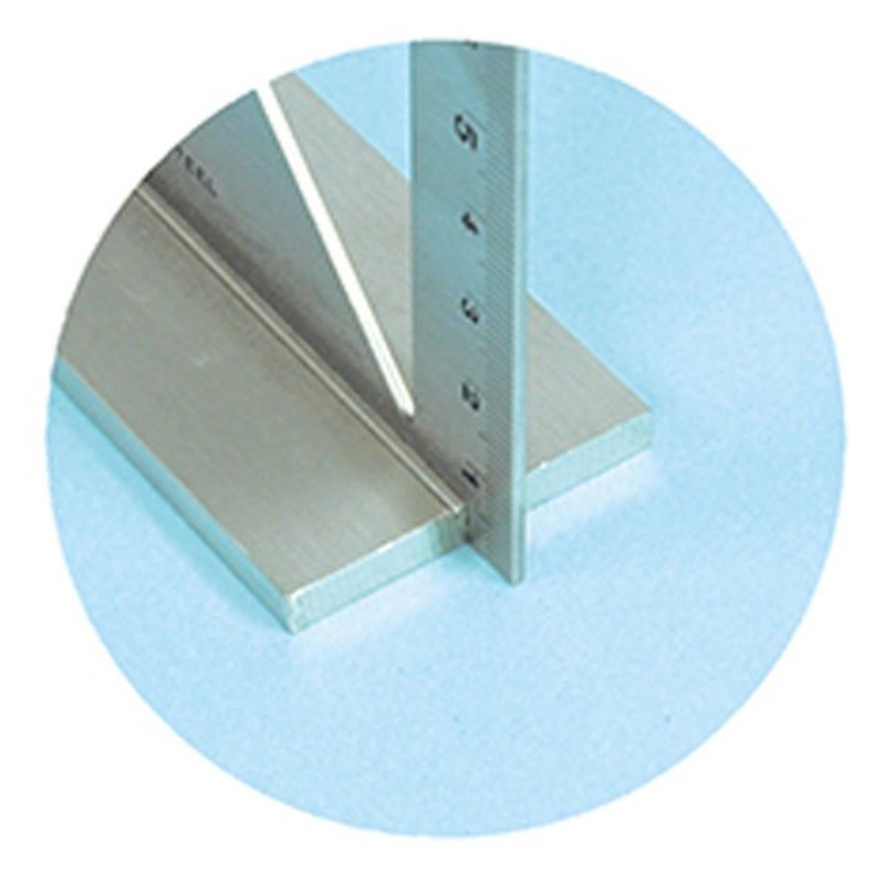 シンワ測定 4100513 62189止型スコヤ広巾台付台巾40mm #62189 1個（ご注文単位1個）【直送品】