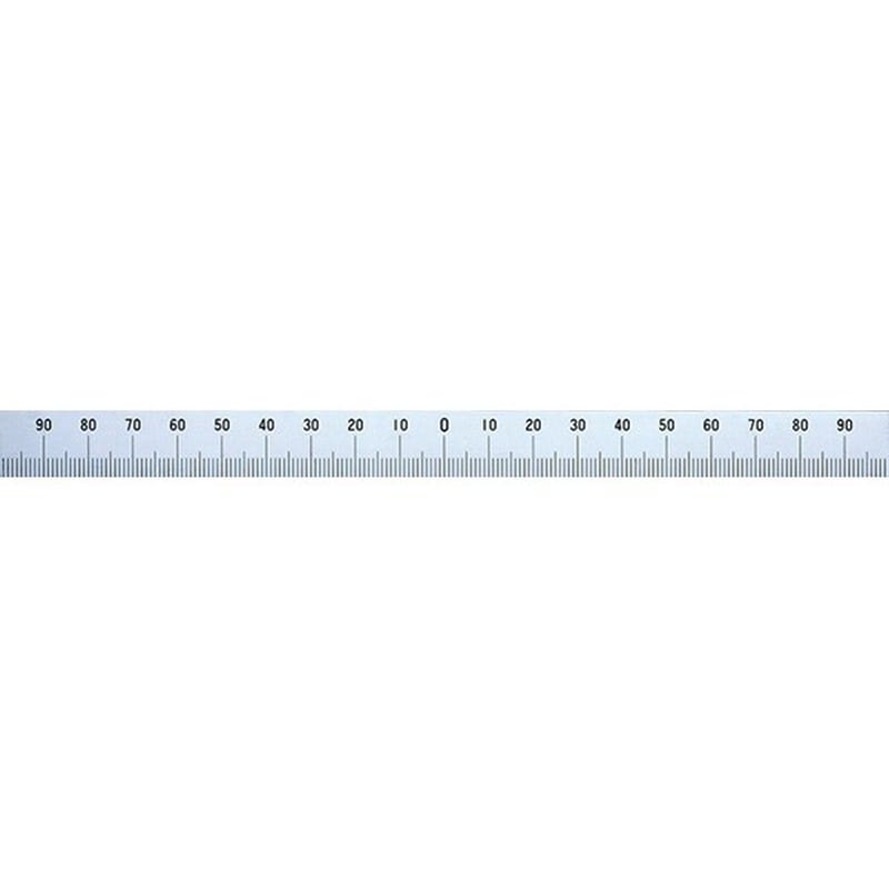 シンワ測定 4100408 14161マシンスケール200mm下段左右振分穴無 #14161 1個（ご注文単位1個）【直送品】