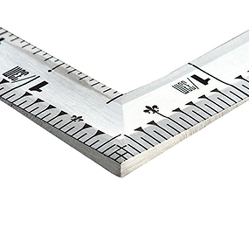 シンワ測定 4100005 10332曲尺銀1尺5寸内ぴた鶴亀大工 #10332 1個(ご注文単位1個)【直送品】