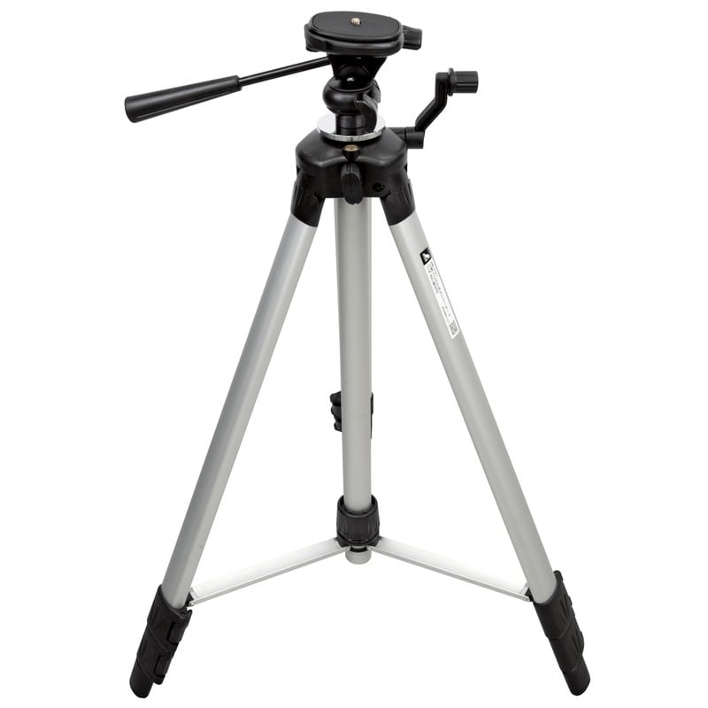 シンワ測定 4102881 三脚 ハンドル式エレベーター E 1/4ねじ雲台付 #76953 1個(ご注文単位1個)【直送品】